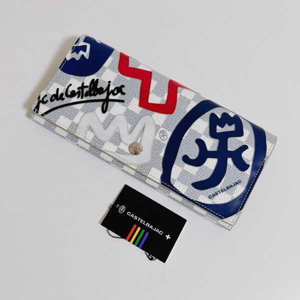 CASTELBAJAC カステルバジャック 長財布 かぶせ長札 小銭入れあり レザー 牛革 Couleurs(クラ―)