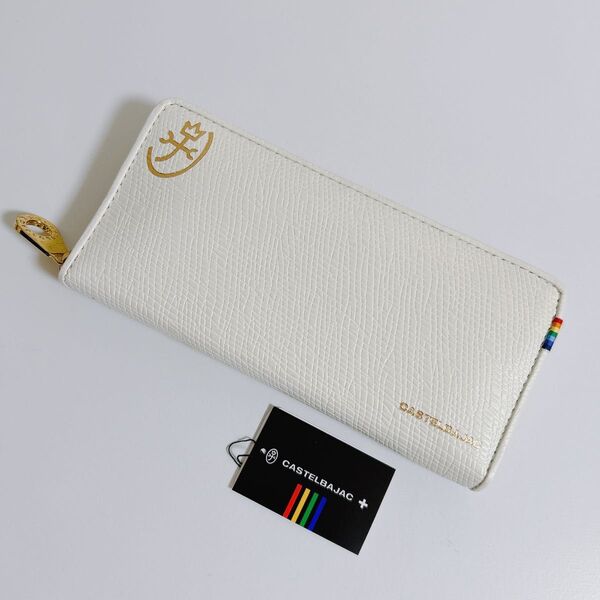 CASTELBAJAC カステルバジャック Rainbow レインボー ラウンドファスナー長財布 本革