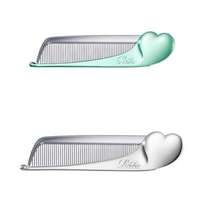 Refa ハートコーム 未使用未開封 エメラルド シルバー
