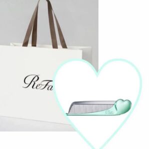 Refa エメラルド ハートコーム 未使用未開封 紙袋付き