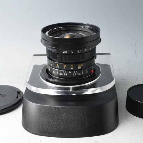 【外観美品】 Leica ライカ エルマリート M21mm F2.8 後期 E60 最短0.7m