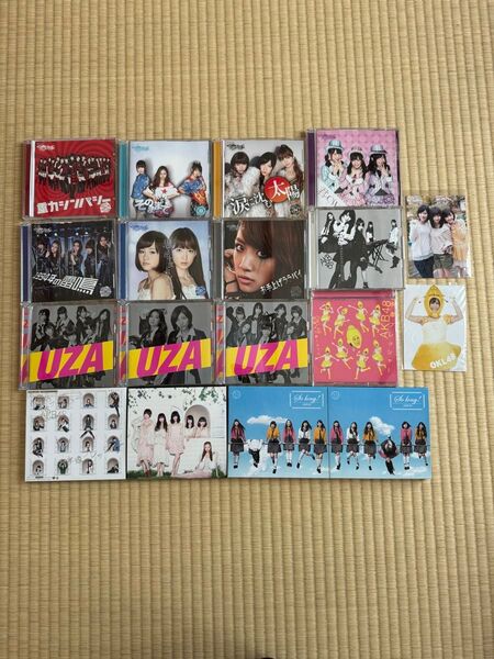 AKB48 CD+DVD16枚セット まとめ売り 特典生写真付き