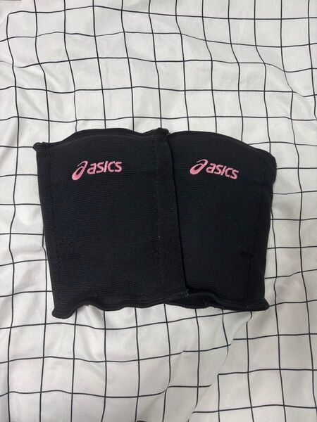 バレーボール サポーター asics ピンク フリーサイズ