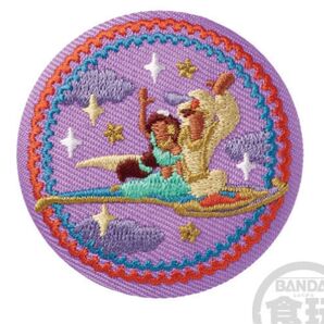 ディズニー刺繍缶バッチ【アラジン】