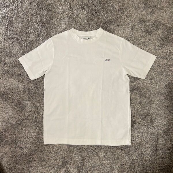 LACOSTE ホワイト Tシャツ US S