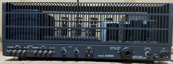 LUXMAN A3500 真空管アンプ