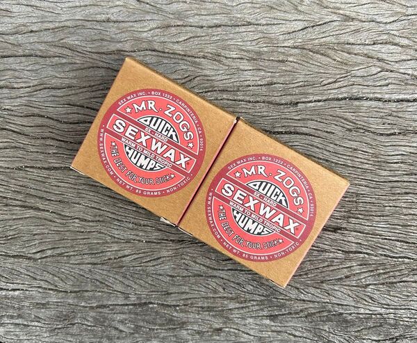 新品、SEX WAX 2個セット サーフィン ワックス レッドラベル2個
