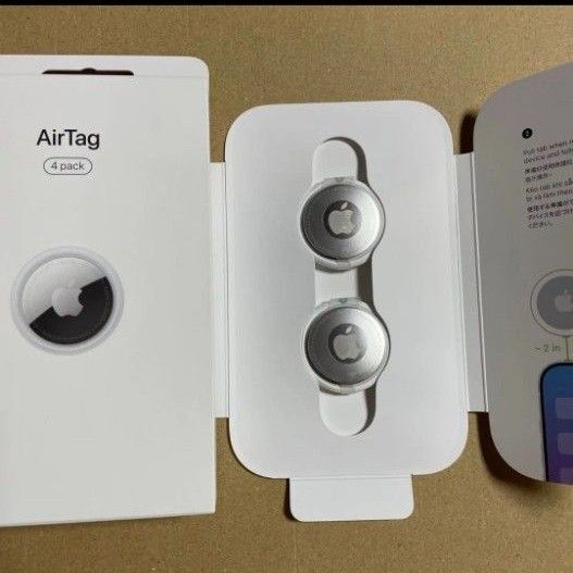 新品未使用 Apple AirTag エアタグ 2個 本体 c