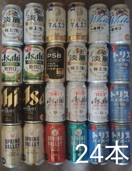 お酒 ビールハイボールまとめ売り350ml×24本