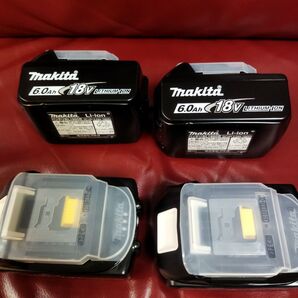 新品未使用 マキタ 純正品 BL1860B リチウムイオンバッテリー 4点セット