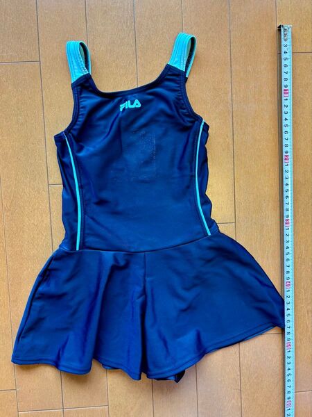 FILA 水着 女の子 130 ネイビー プール