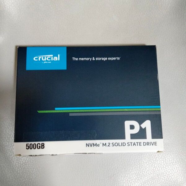新品未開封 Crucial P1 500GB NVMe M.2 SSD