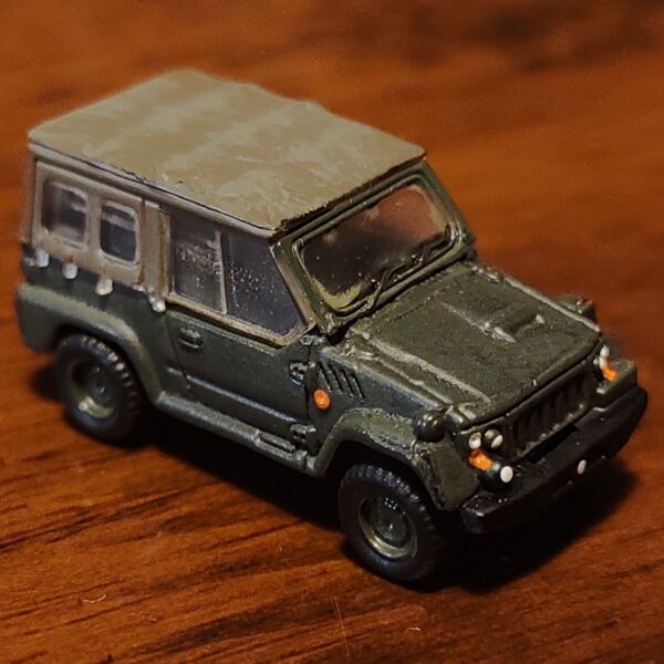 タカラトミー 1/144 73式 小型 トラック 新型 パジェロ 陸上自衛隊 高機動車 トミーテック JGSDF 装備大全②
