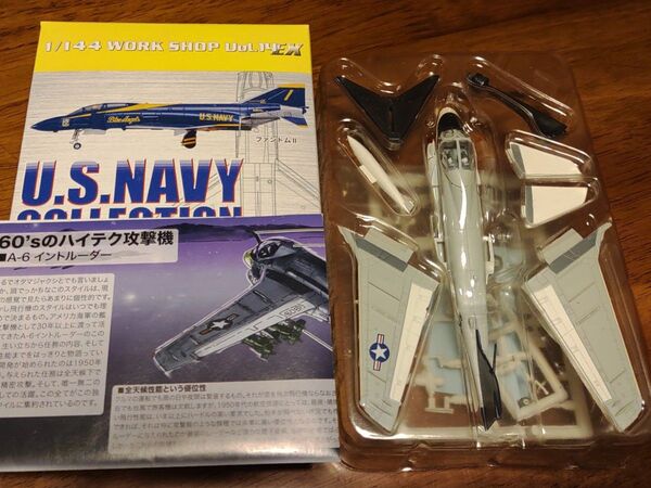 エフトイズ 艦載機コレクション 1/144 A-6E イントルーダー 4B 米海兵隊 第332全天候攻撃飛行隊 F-toys