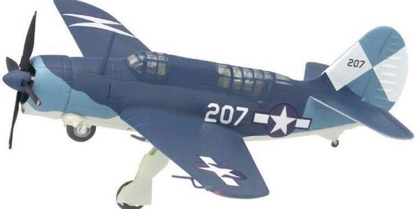 エフトイズ ウイングキットコレクション VS5 SB2C-4 ヘルダイバー 1/144 空母エセックス アメリカ海軍 第83飛行隊