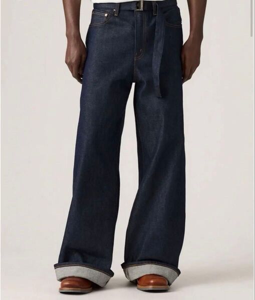sacai LEVI'S Denim Pants Indigo サイズ 2 W32/L32 サカイ リーバイス デニムパンツ
