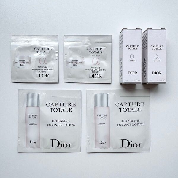 Dior 試供品 サンプル カプチュール トータル セル ENGY クリーム ローション ル セラム 美容液