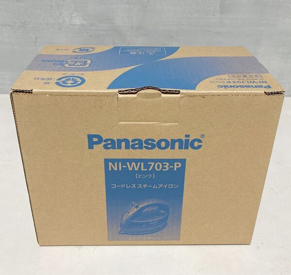 新品未使用!Panasonic コードレススチームアイロン NI-WL703