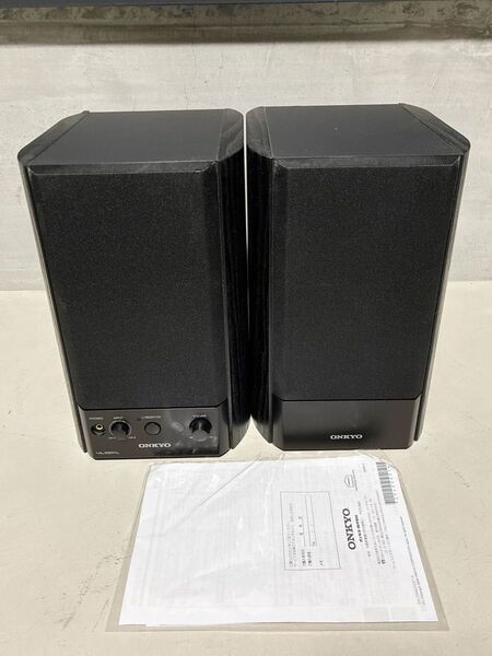 ONKYOパワードスピーカーシステム40W+40W GX-500HDブラック