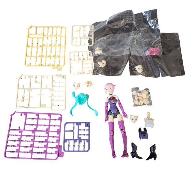 メガミデバイス マジカルガール ダークネス 完成品 パーツ プラモデル ガルプラ 美少女プラモデル 組立済 コトブキヤ