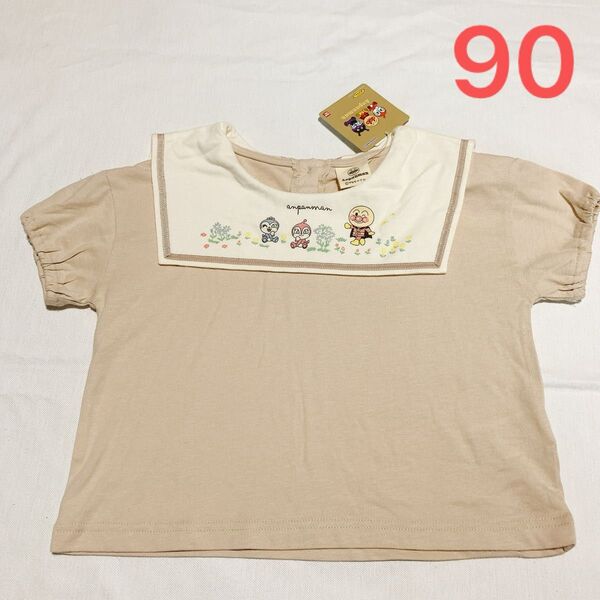 90cm アンパンマン 子供服 半袖Tシャツ