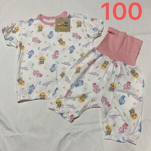 100cm アンパンマン 半袖 パジャマ