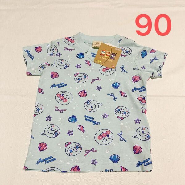 90cm アンパンマン 子供服 半袖Tシャツ