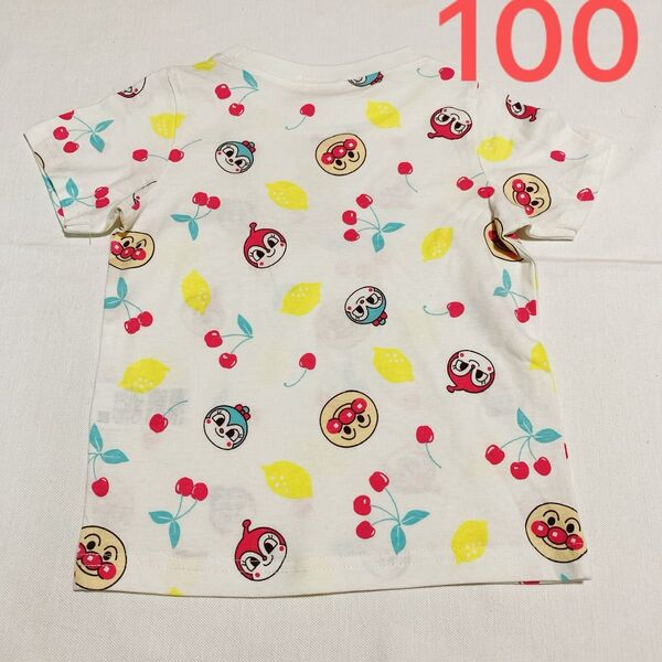 100cm アンパンマン 子供服 半袖Tシャツ