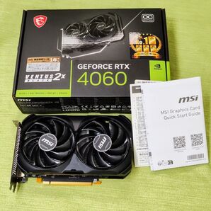 MSI GeForce RTX 4060 VENTUS 2X BLACK 8G OC