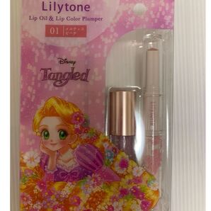 Lilytone リップオイル&リップカラプランパー 01メルティスピーチ