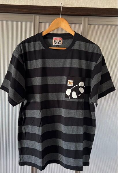 PANDIESTA パンディエスタ ボーダー 半袖 Tシャツ XL size
