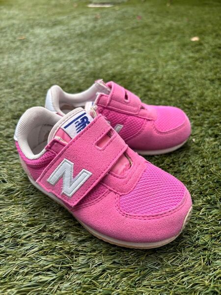 New Balance キッズスニーカー ピンク 15cm