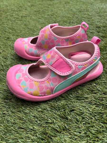 PUMA サンダル 17cm ピンク