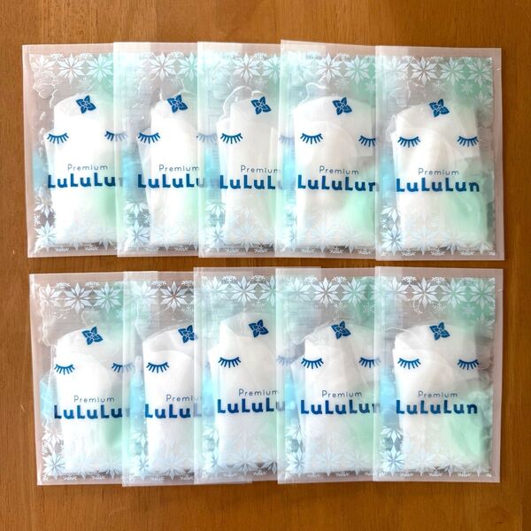 LuLuLunPremiumプレミアムルルルン シャーベット冷感UP!ミントの香り×10枚 真夏の冷感フェイスマスクフェイスパック