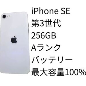 iPhone SE 第3世代 256GB Aランク SIMフリー