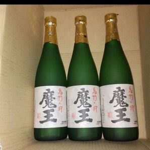 魔王 720ml 3本 名門の粋 芋焼酎 白玉醸造 4合瓶 本格焼酎