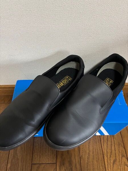ミドリ安全 スリッポン hiGRIP 27cm EEE 黒 ブラック シューズ