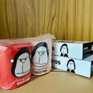 【非売品】ENEOS Eエゴリくん トイレットペーパー2ロール ティッシュ2箱 4個セット