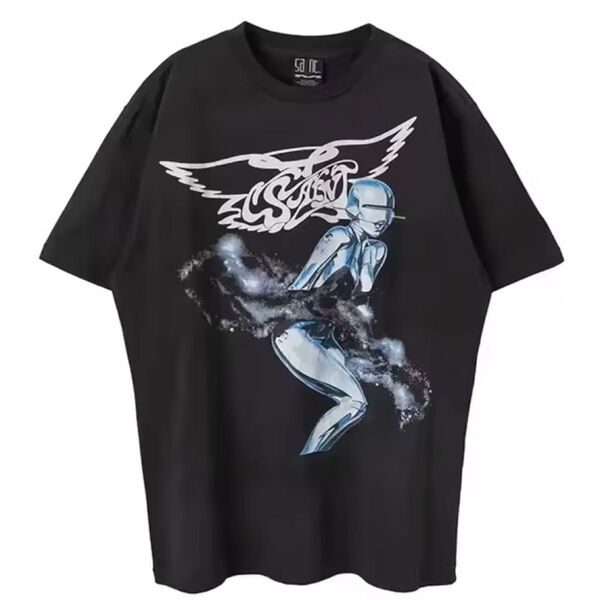 セントマイケル 空山基 Tシャツ M ヴィンテージ加工 新品 未使用 XLサイズ