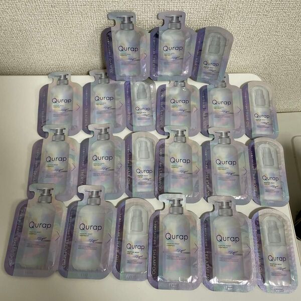 キュラップ ラッピングモイストシャンプー&トリートメント&ヘアオイル 7個セット