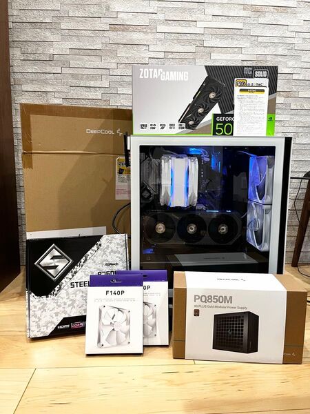 【美品】i9-14900K×RTX5070搭載自作ゲーミングPC
