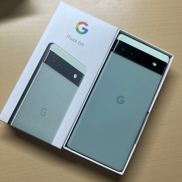 Google Pixel 6a 128GB SIMフリー 割れなし 指紋認証不可