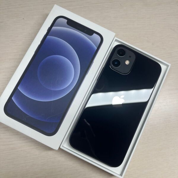 iPhone12 mini 128GB SIMフリー バッテリー最大容量82% FaceID不可 割れなし