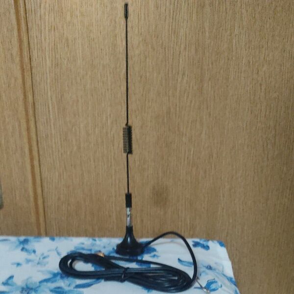 【アンテナ2000】UHF航空無線用マグネット一体型アンテナ SMAオス 特性確認済み 現状渡し、無保証。