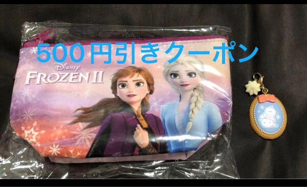 アナ雪 ポーチ ディズニーリゾート エルサファスナーチャーム ツムツム