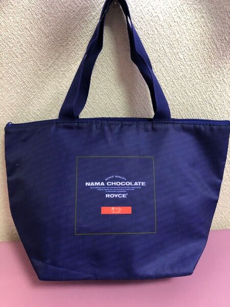 ロイズ 生チョコレート柄 保冷ランチバッグ 非売品 ROYCE’
