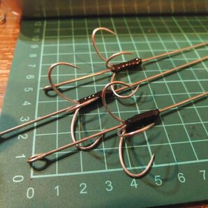 B)タコ掛け針 自作用パーツ 検)タコルアー タコエギ タコテンヤ たこ掛け針 蛸掛け針 タコ針 たこ針 蛸針 デビルエイト
