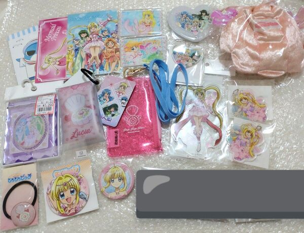 ぴちぴちピッチ るちあ セット 缶バッジ アクスタ