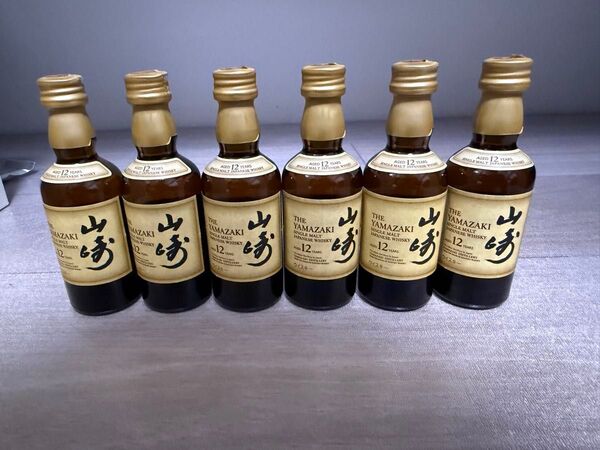 山崎12年 ミニボトル 6本 サントリー