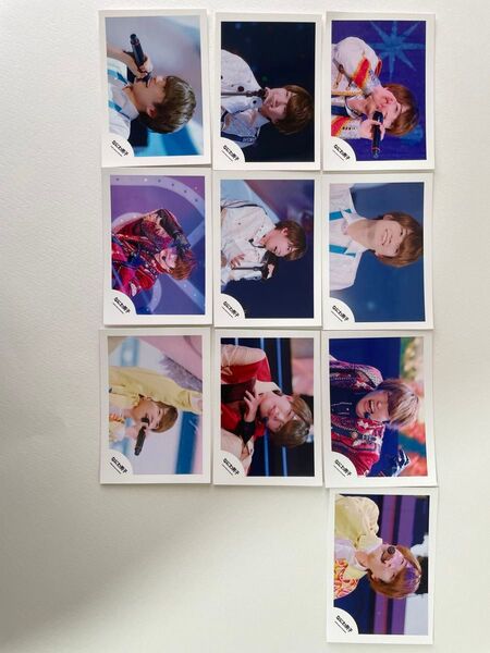 なにわ男子 西畑大吾 ライブフォト写真 10枚セット